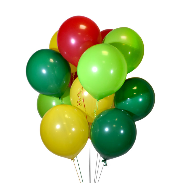 Pick Your Colors 17" Spherical Loose Helium Balloons 1 dozen
