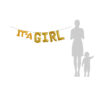 It's a girl 16 inch banner_gold
