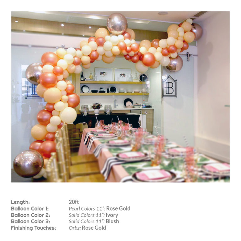 Organic Garland Sparky's Balloons