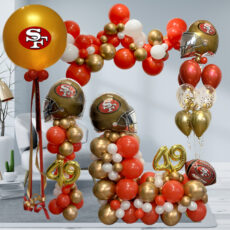 San Francisco 49ers Balloon Package