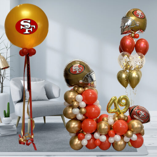 San Francisco 49ers Balloon Package - Image 3