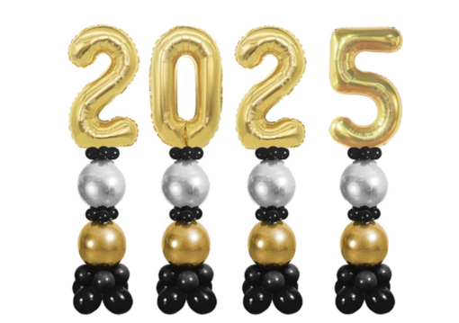 2025 Gold - Orbs Column Set