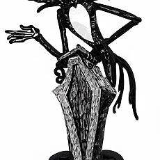 Standing Jack Skellington - Sculpture