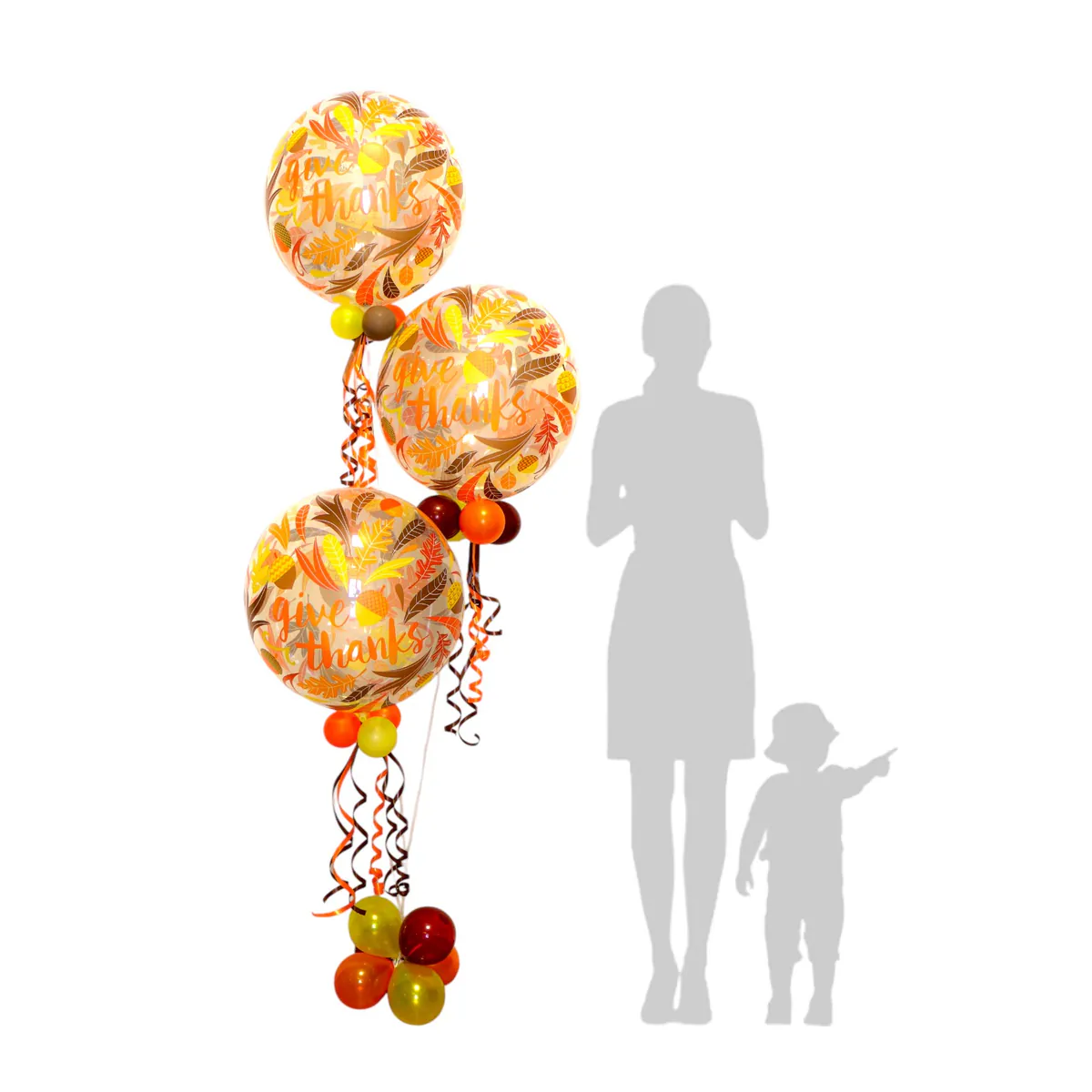 Happy Thanksgiving Bubble Bouquet - Image 2